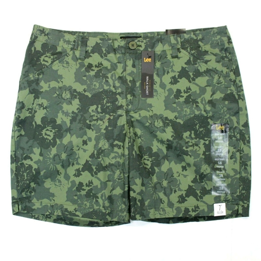 Lee Walking Shorts (4622187) Olive Camo - 18M